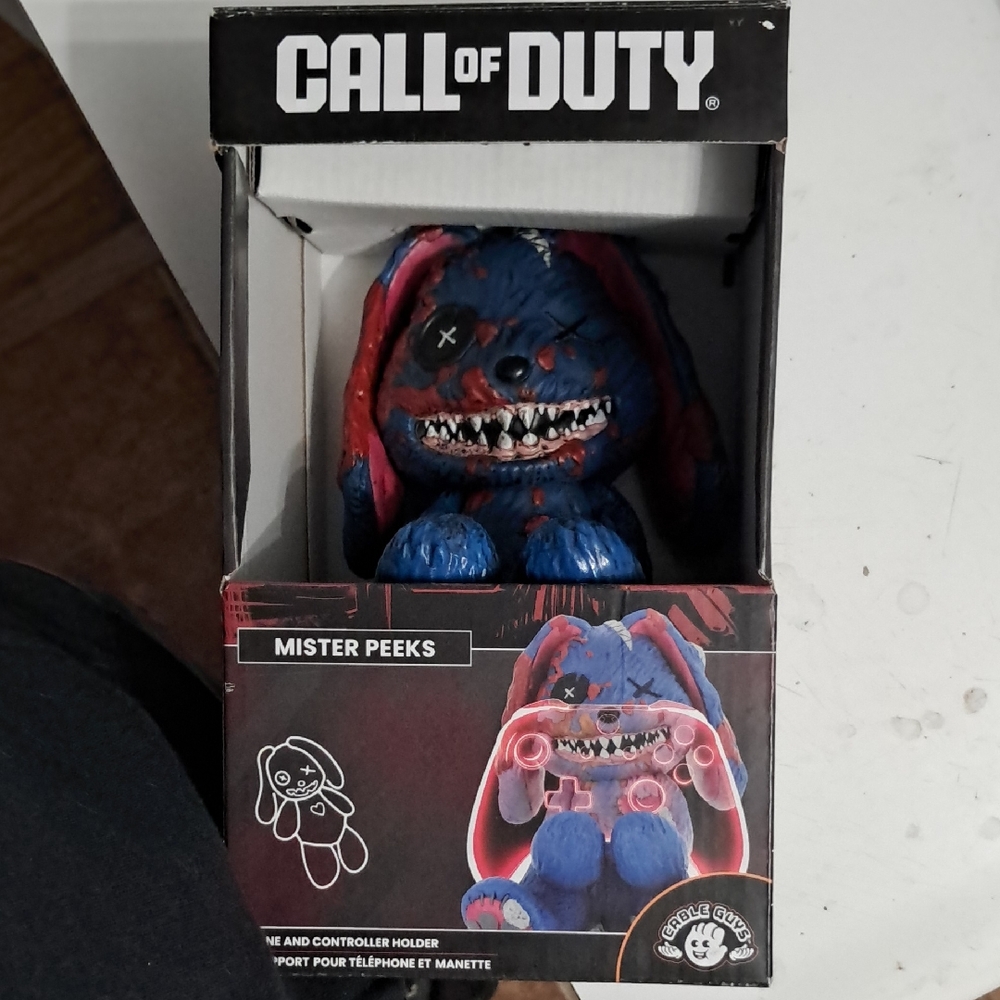 Mister Peeks Action Figure - Blue and Red